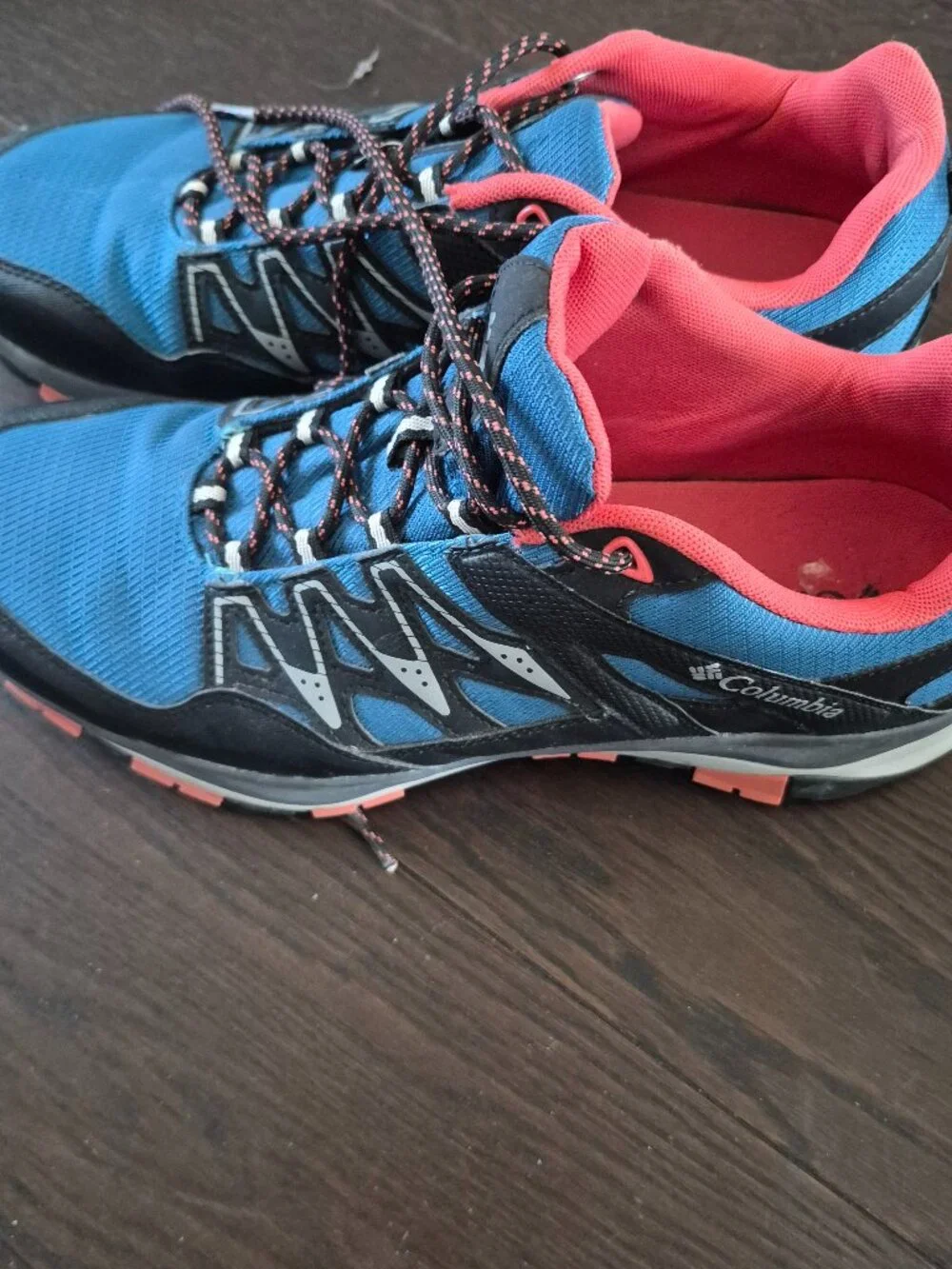 Columbia Wayfinder OutDry Women’s 10.5 Waterproof Blue Hiking Trail Shoes